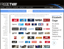 Tablet Screenshot of freeetv.com
